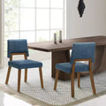 Channell Upholstered Wood Dining Chair - Set of 2