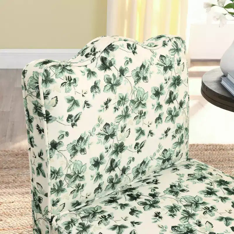 CLIHOME Flannel Single Dining Chair With Soft Seat Cushion And Backrest