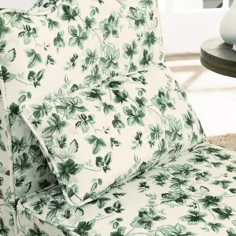 CLIHOME Flannel Single Dining Chair With Soft Seat Cushion And Backrest