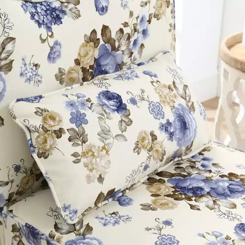 CLIHOME Flannel Single Dining Chair With Soft Seat Cushion And Backrest