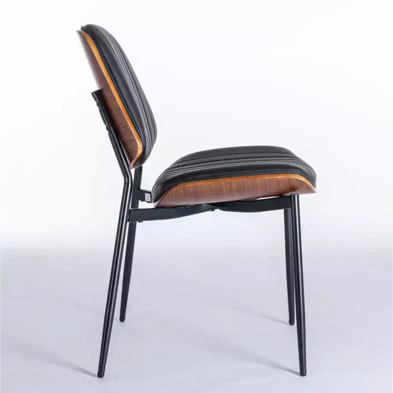 GDFStudio Sera Mid-Century Modern Upholstered Dining Chairs (Set of 2)