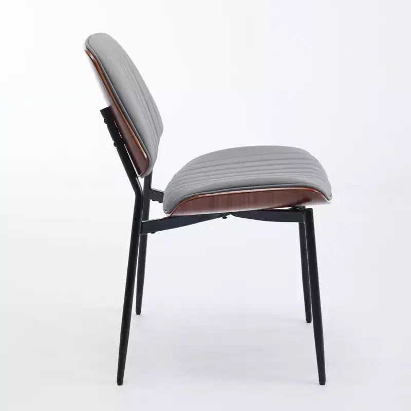 GDFStudio Sera Mid-Century Modern Upholstered Dining Chairs (Set of 2)