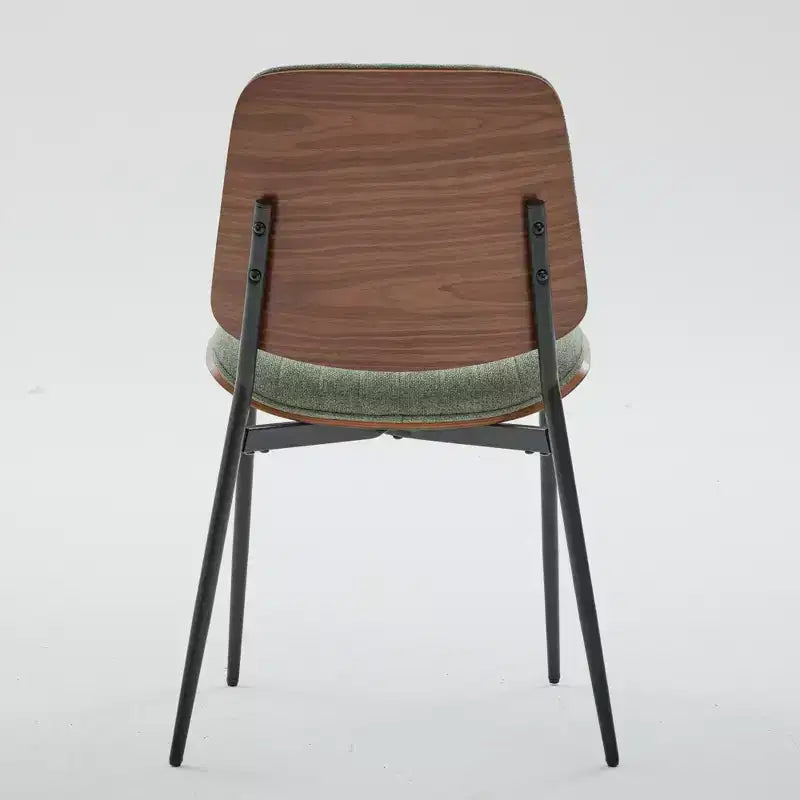 GDFStudio Sera Mid-Century Modern Upholstered Dining Chairs (Set of 2)