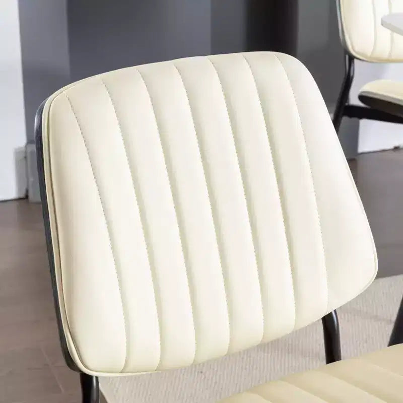 GDFStudio Sera Mid-Century Modern Upholstered Dining Chairs (Set of 2)