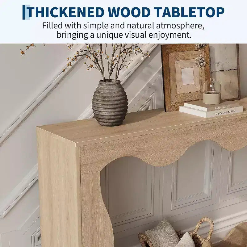 63 Long Farmhouse Console Table, Narrow Entryway Sofa Table, Industrial Accent Table, Entry Table Stand, for Hallway, Foyer, Living Room
