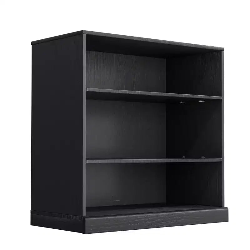 PexFix 31x31x16 Doorless Wood Bookshelf Storage Cabinet Bookcase&Office Cabinet for Kitchen Bedroom Entryway Living Room Dinning Room Black