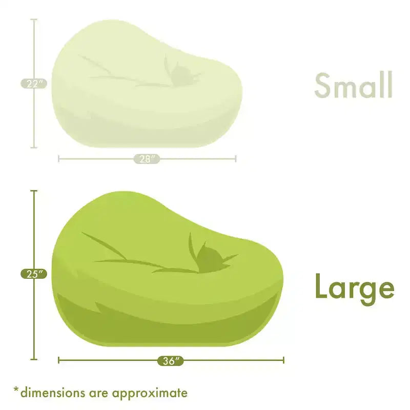 Majestic Home Goods Small Bean Bag Blooms