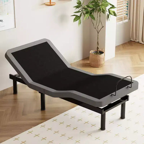 Dyonery Twin XL Size Adjustable Bed Frame with Adjustable leg Height,Separate Head/Foot Lift,Sturdy Metal,0 Gravity/Anti-Snore,Easy Assembly Quiet