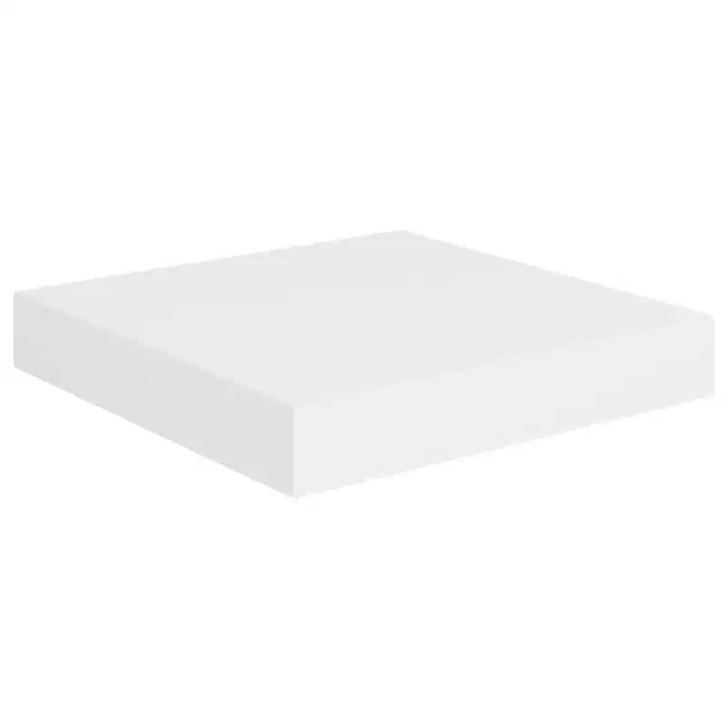 Wall Shelf White Honeycomb MDF, metal 9.1x9.3x1.5 in