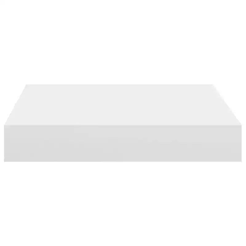 Wall Shelf White Honeycomb MDF, metal 9.1x9.3x1.5 in