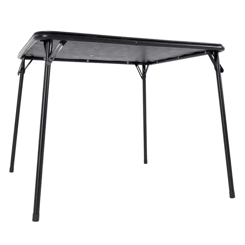 Peakform 34"x 34" Folding Card Table Black