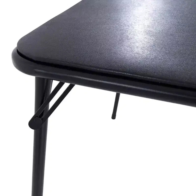 Peakform 34"x 34" Folding Card Table Black