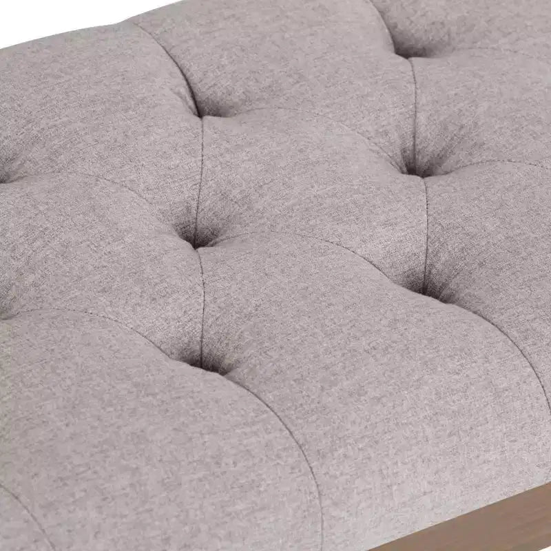 48 Hopewell Tufted Ottoman Bench - WyndenHall