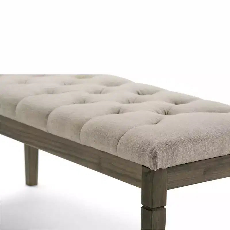 48 Hopewell Tufted Ottoman Bench - WyndenHall