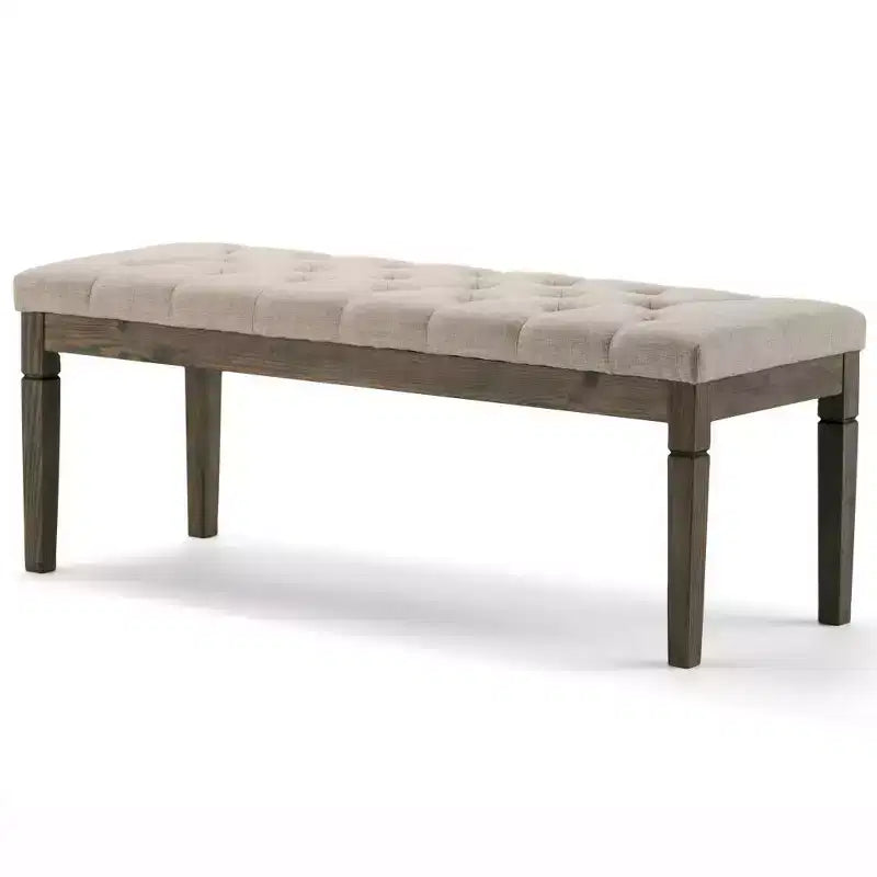 48 Hopewell Tufted Ottoman Bench - WyndenHall