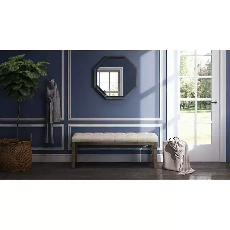 48 Hopewell Tufted Ottoman Bench - WyndenHall